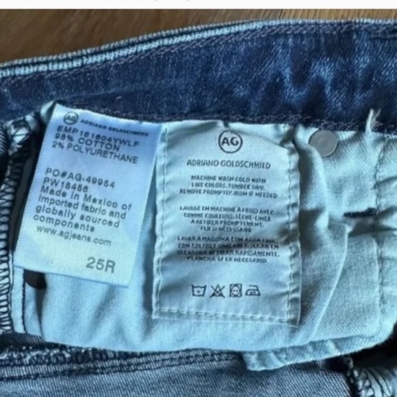 AG ADRIANO GOLDSCHMIED HARPER ESSENTIAL STRAIGHT LEG JEANS - Picture 7 of 9